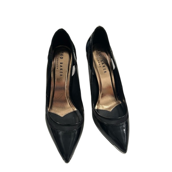Ted Baker London Black Patent Heels - Picture 3 of 13